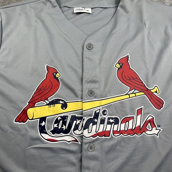 St. Louis Cardinals Jersey Men's XL USA Patriotic 4th of July Memorial Day SGA - Picture 7 of 8